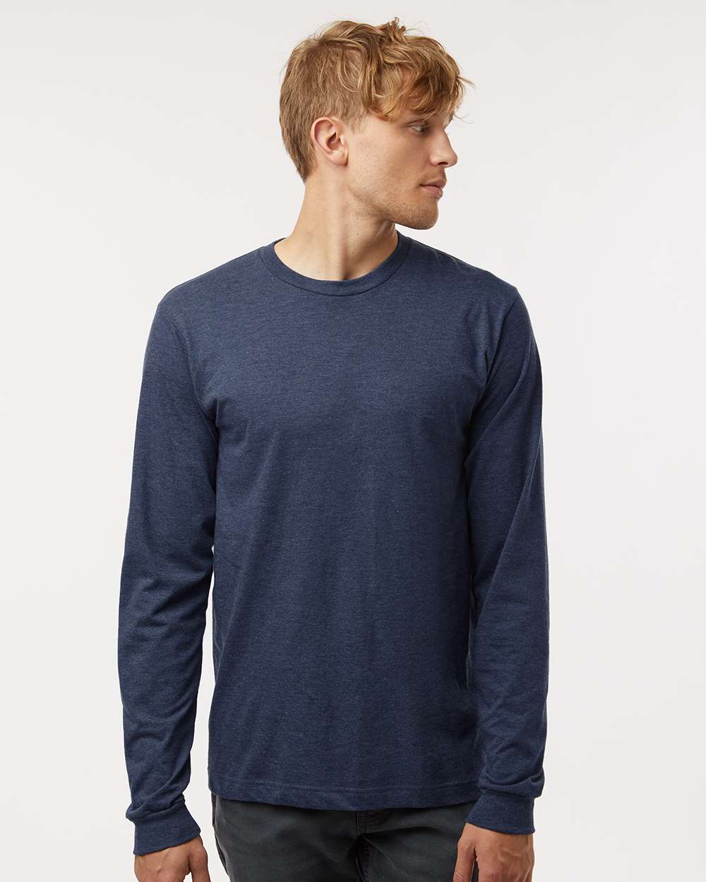 Tultex-202LS-Fine Jersey Long Sleeve T-Shirt - Image 23