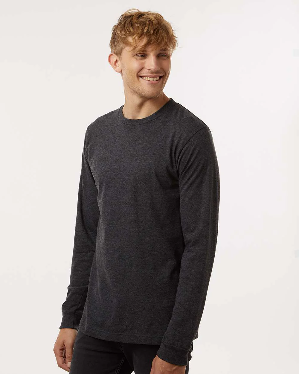 Tultex-202LS-Fine Jersey Long Sleeve T-Shirt - Image 30