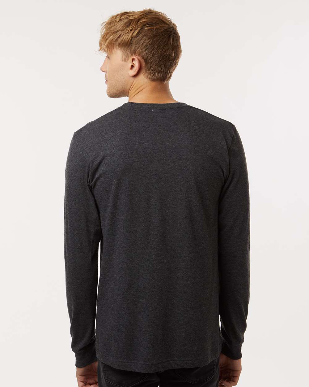 Tultex-202LS-Fine Jersey Long Sleeve T-Shirt - Image 31