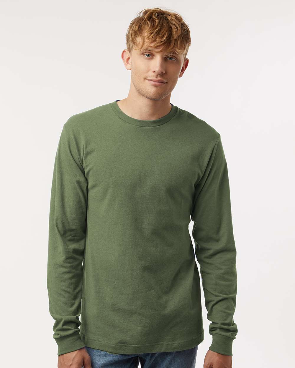 Tultex-202LS-Fine Jersey Long Sleeve T-Shirt - Image 41