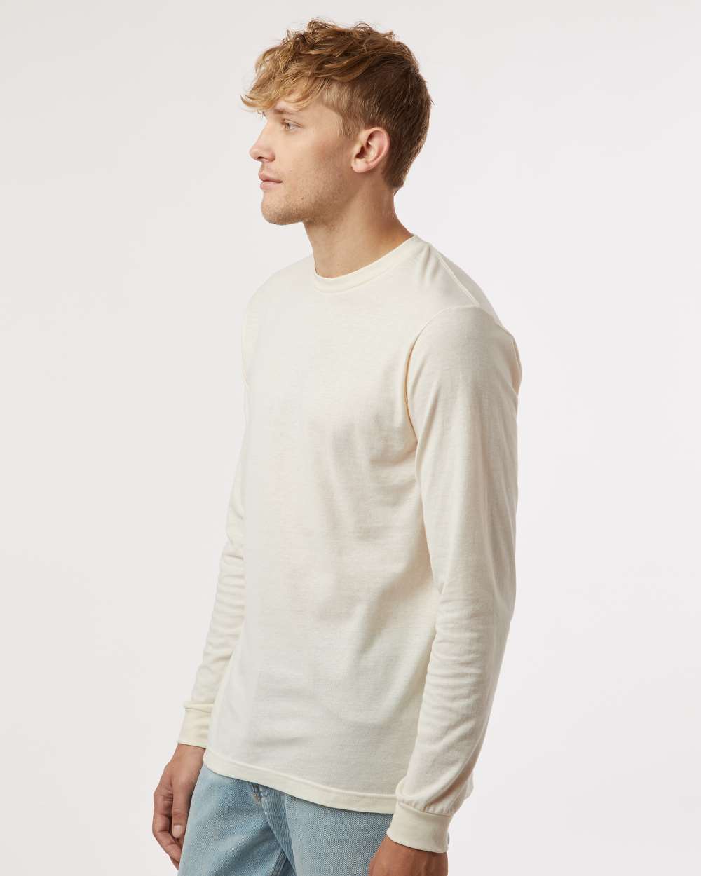 Tultex-202LS-Fine Jersey Long Sleeve T-Shirt - Image 48