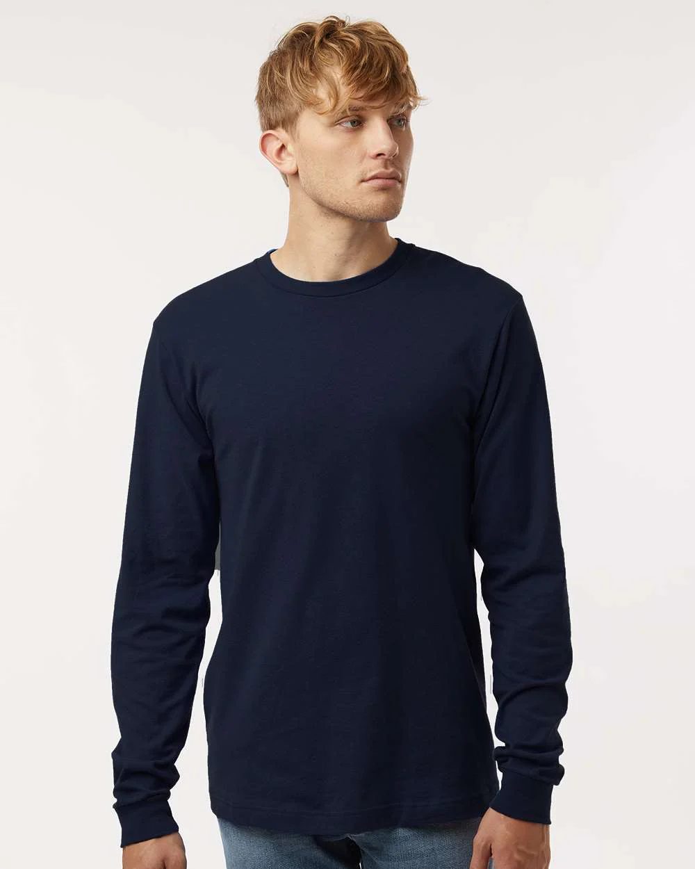 Tultex-202LS-Fine Jersey Long Sleeve T-Shirt - Image 53
