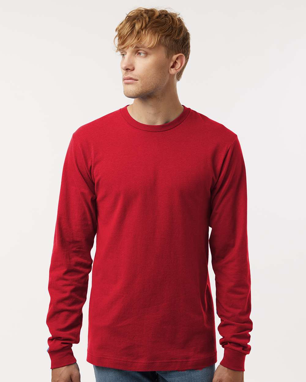Tultex-202LS-Fine Jersey Long Sleeve T-Shirt - Image 59