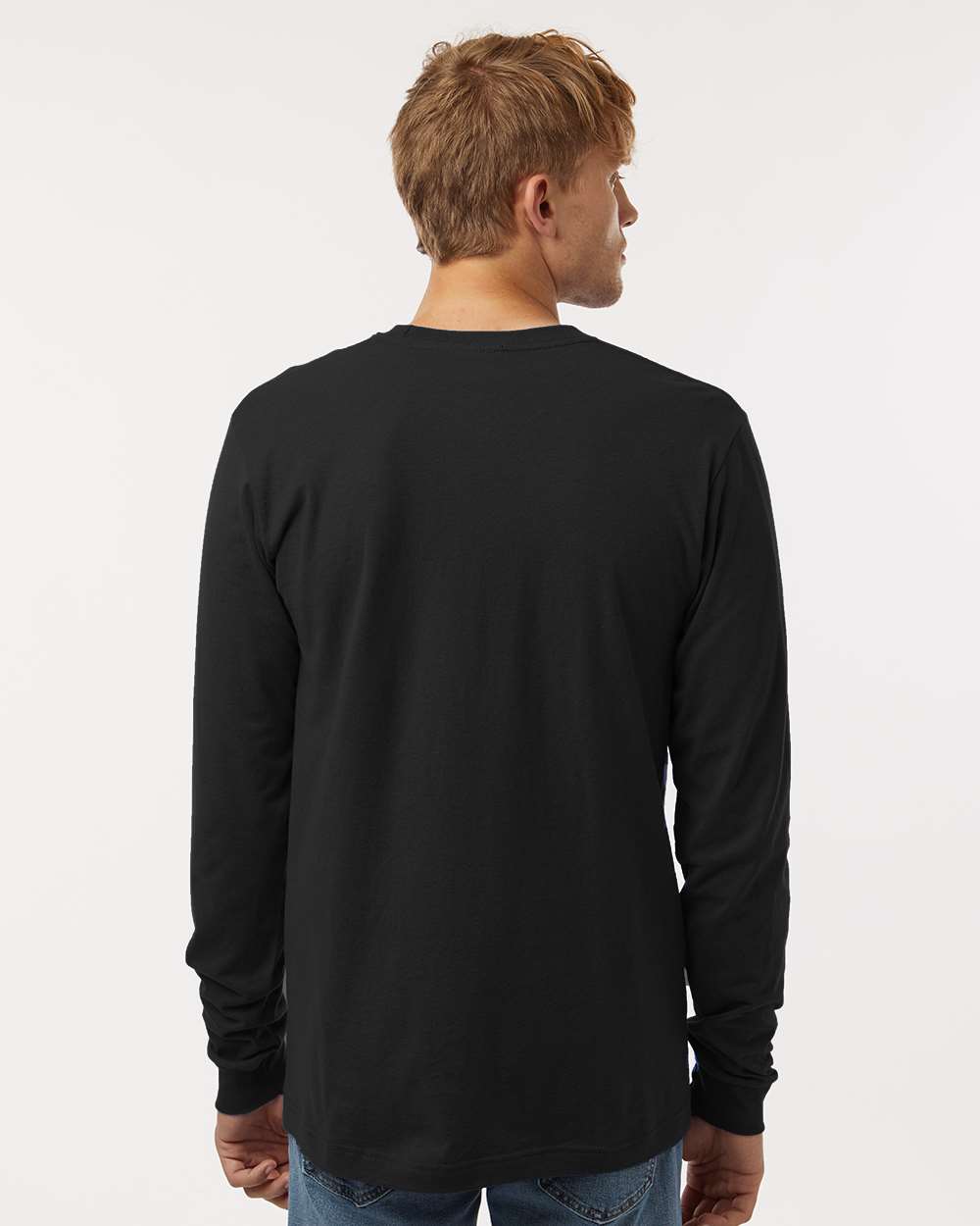 Tultex-202LS-Fine Jersey Long Sleeve T-Shirt - Image 6