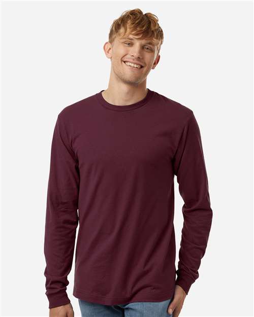 Tultex-202LS-Fine Jersey Long Sleeve T-Shirt - Image 99