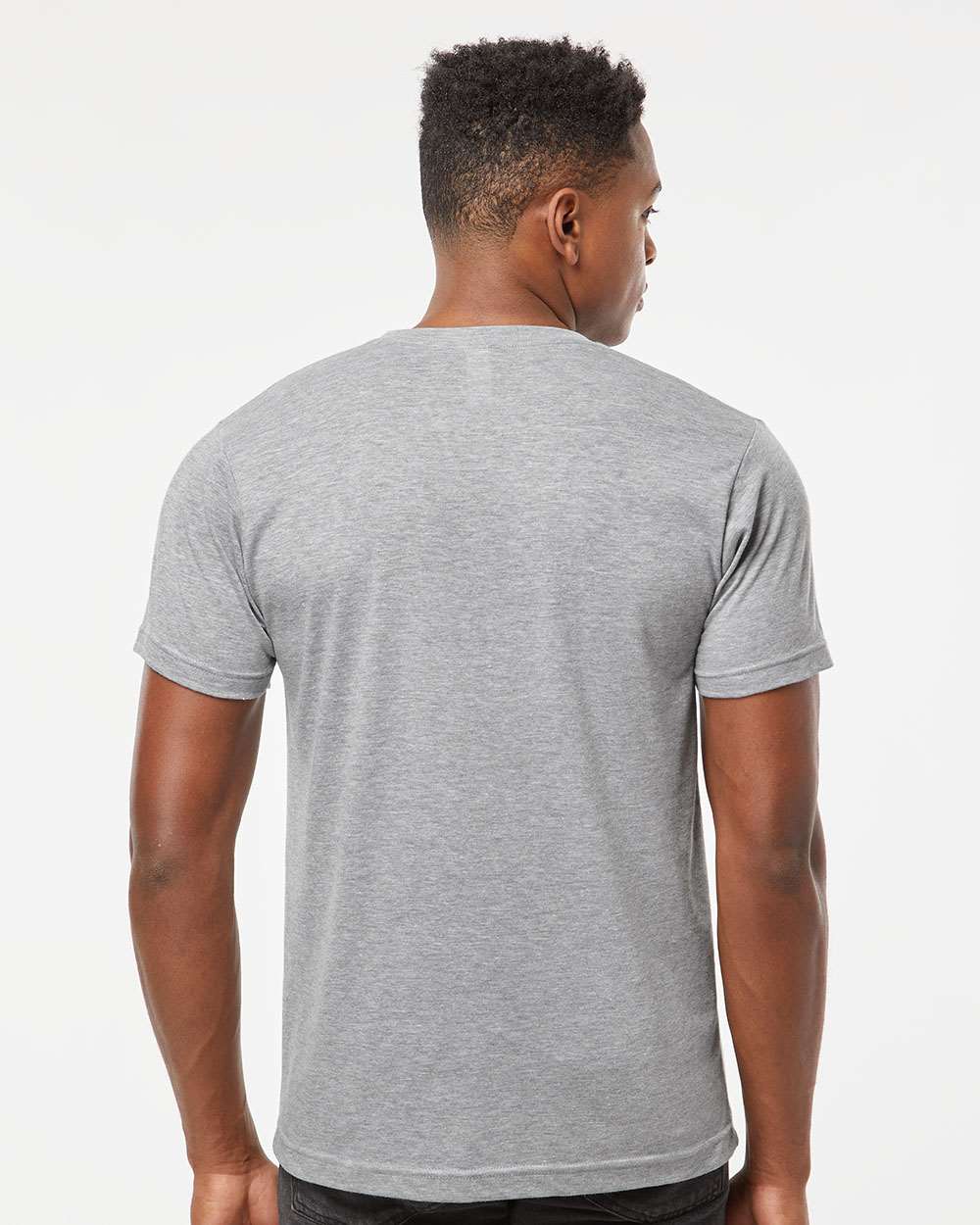 Tultex-207-Poly-Rich V-Neck T-Shirt - Image 31