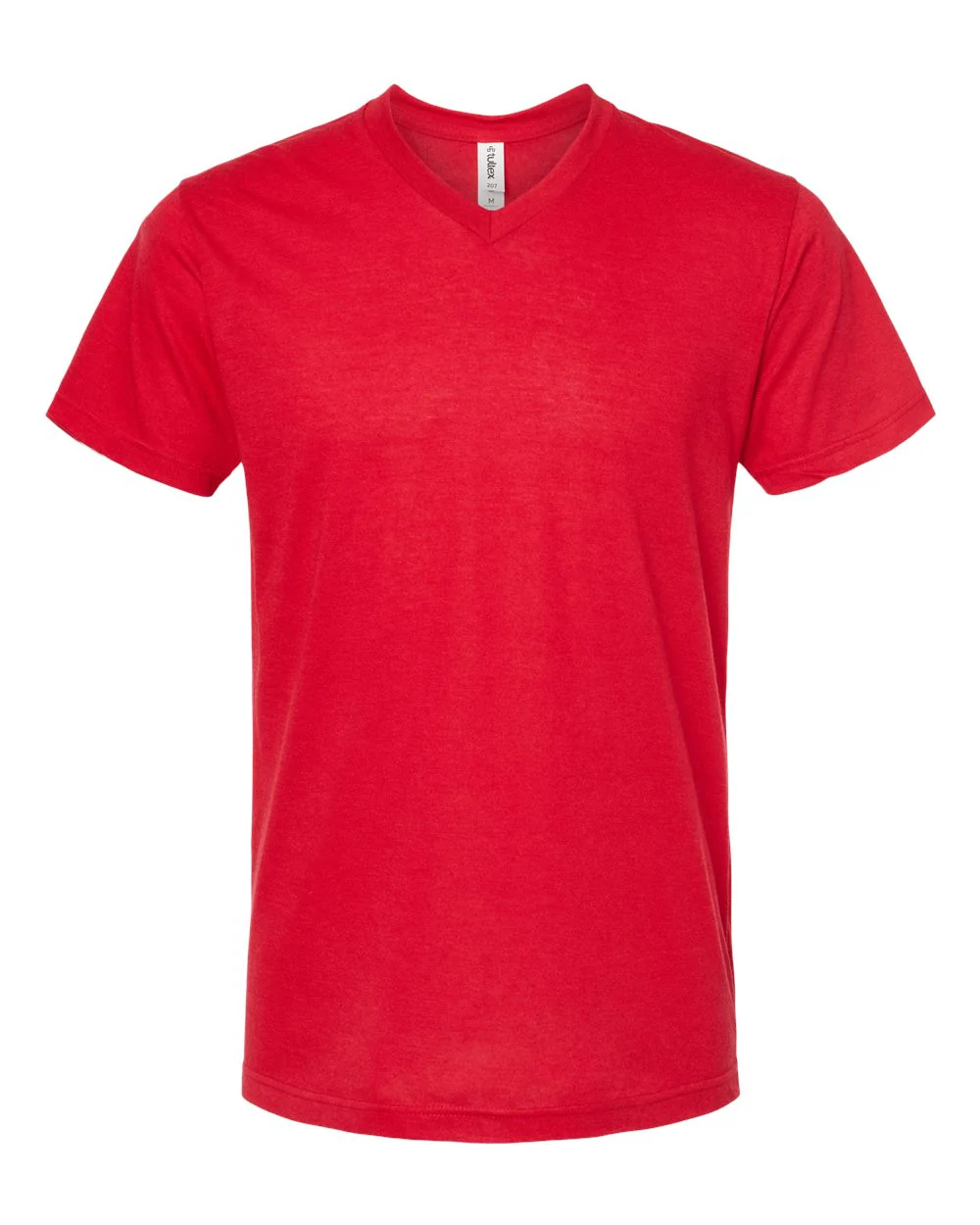 Tultex-207-Poly-Rich V-Neck T-Shirt - Image 50