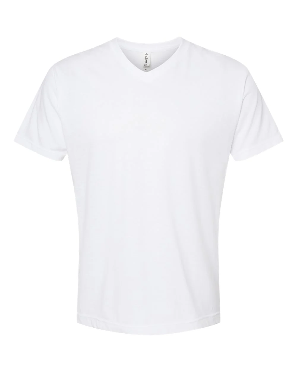 Tultex-207-Poly-Rich V-Neck T-Shirt - Image 56