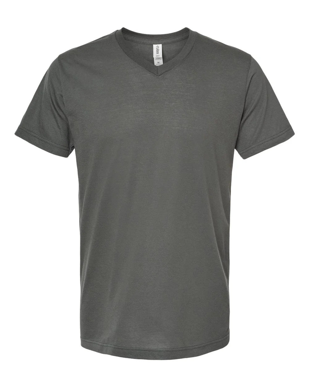 Tultex-207-Poly-Rich V-Neck T-Shirt - Image 8