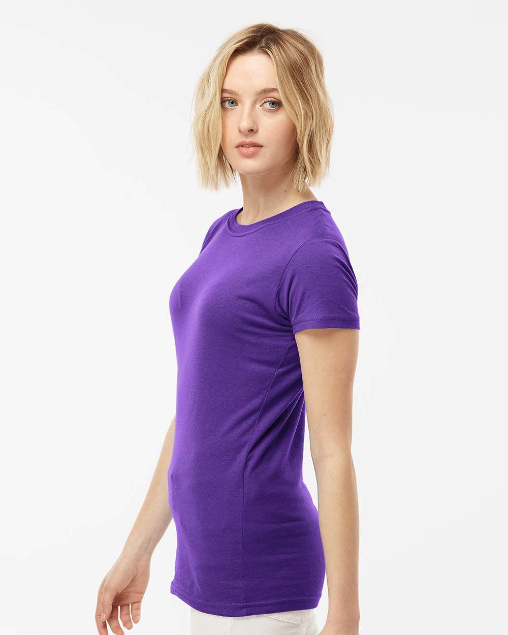 Tultex-213-Women's Fine Jersey Slim Fit T-Shirt - Image 110