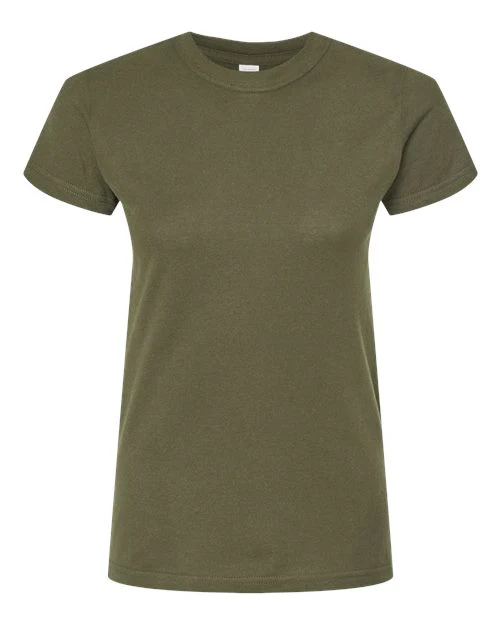 Tultex-213-Women's Fine Jersey Slim Fit T-Shirt - Image 168