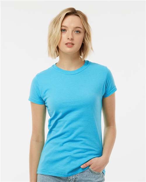 Tultex-213-Women's Fine Jersey Slim Fit T-Shirt - Image 176
