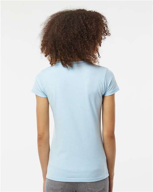 Tultex-213-Women's Fine Jersey Slim Fit T-Shirt - Image 181