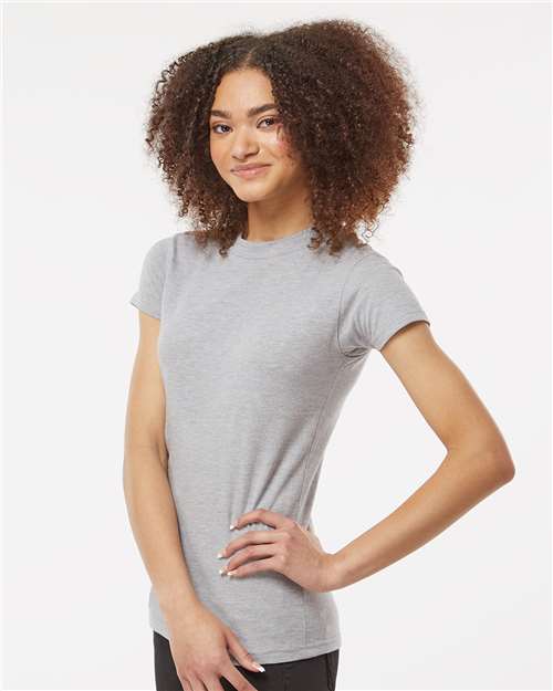 Tultex-213-Women's Fine Jersey Slim Fit T-Shirt - Image 189