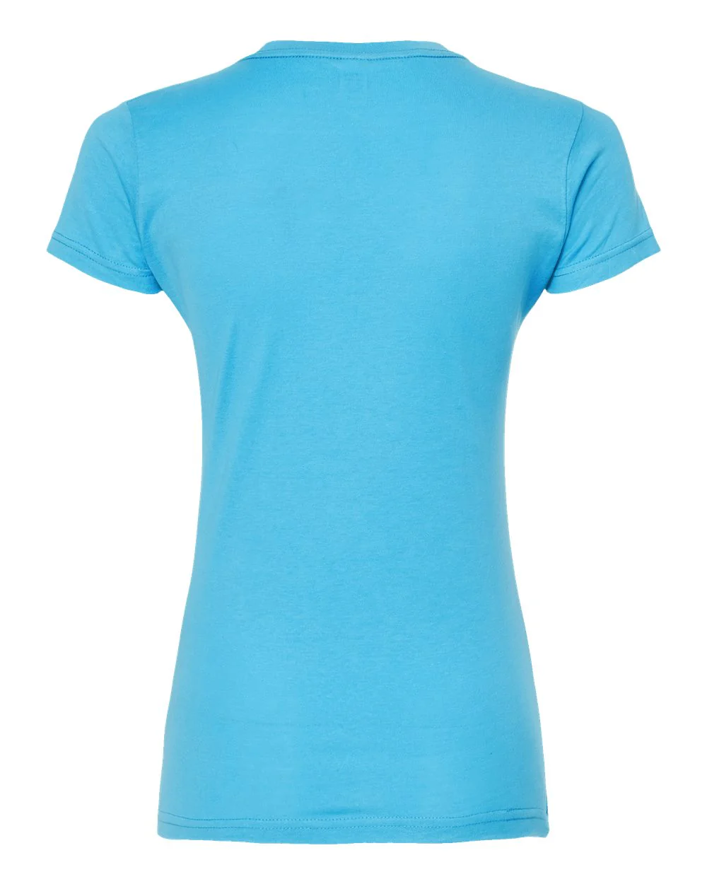 Tultex-213-Women's Fine Jersey Slim Fit T-Shirt - Image 2