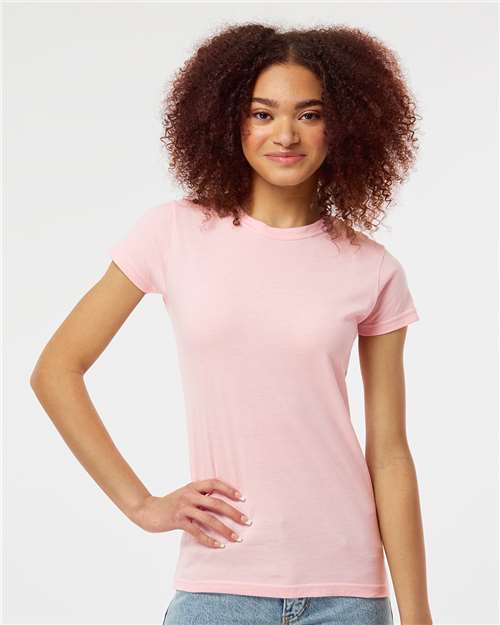 Tultex-213-Women's Fine Jersey Slim Fit T-Shirt - Image 206