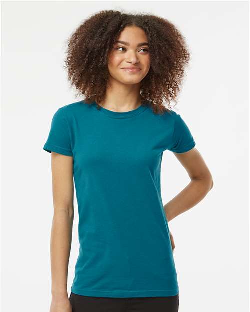 Tultex-213-Women's Fine Jersey Slim Fit T-Shirt - Image 218