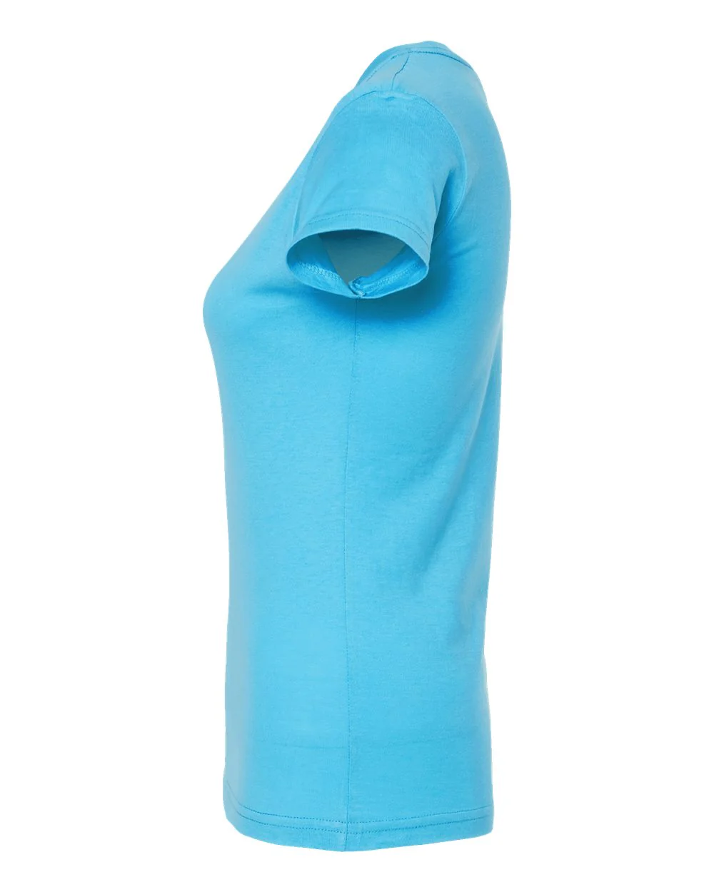 Tultex-213-Women's Fine Jersey Slim Fit T-Shirt - Image 3