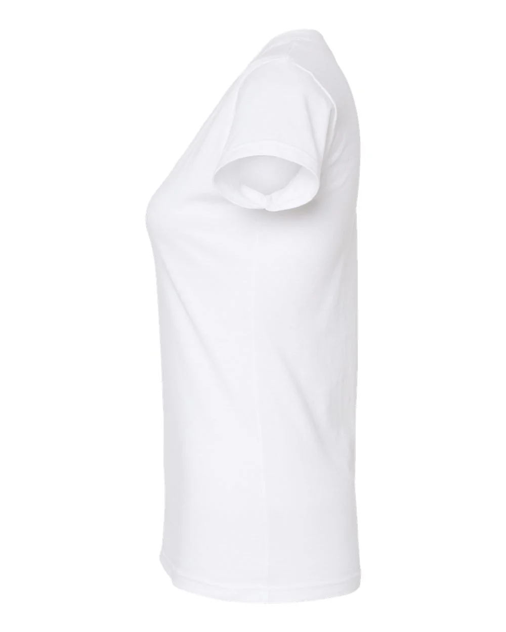 Tultex-214-Women's Fine Jersey V-Neck T-Shirt - Image 28