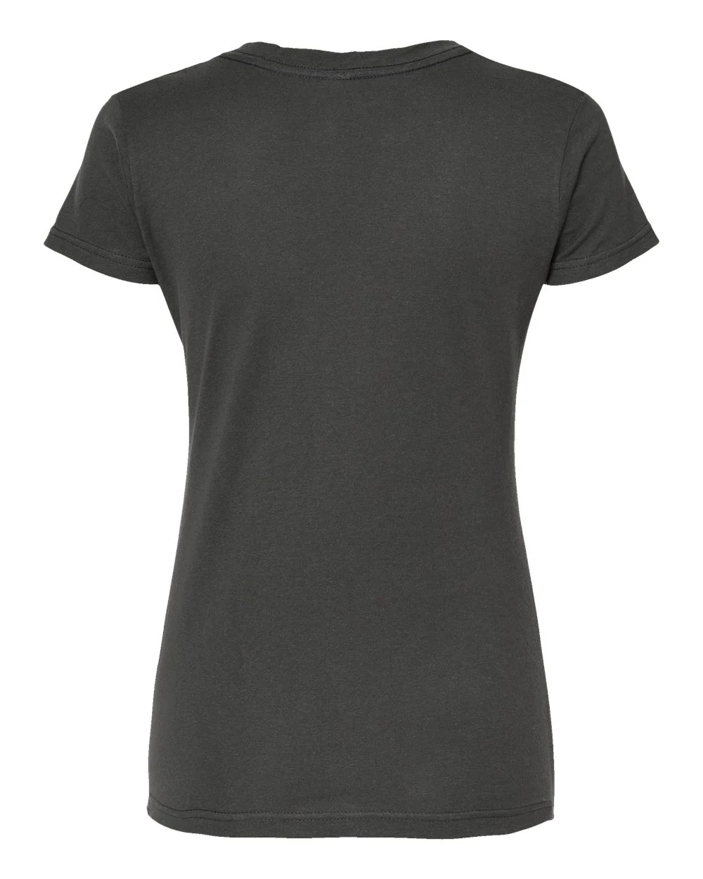 Tultex-214-Women's Fine Jersey V-Neck T-Shirt - Image 9