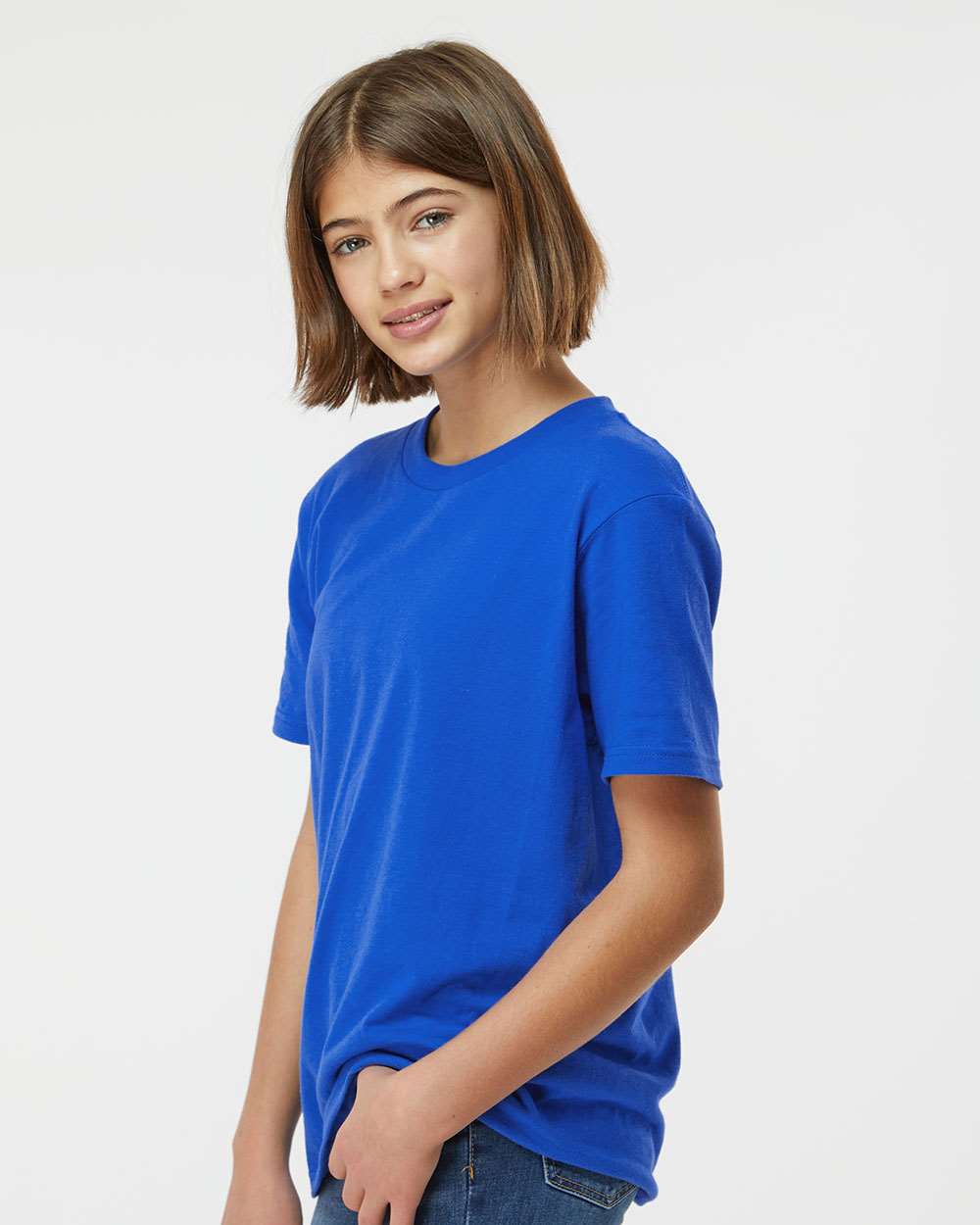 Tultex-235-Youth Fine Jersey T-Shirt - Image 173