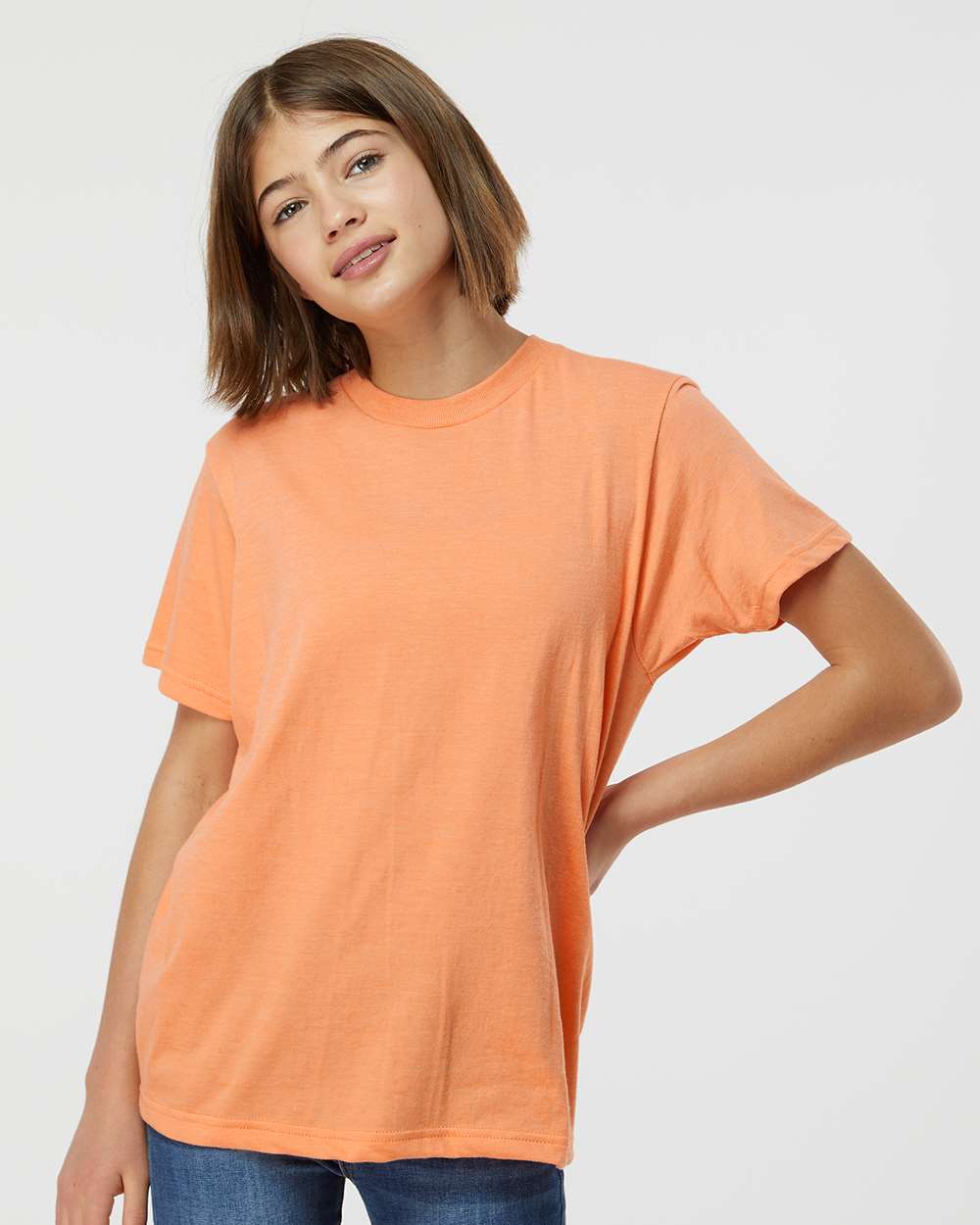 Tultex-235-Youth Fine Jersey T-Shirt - Image 34