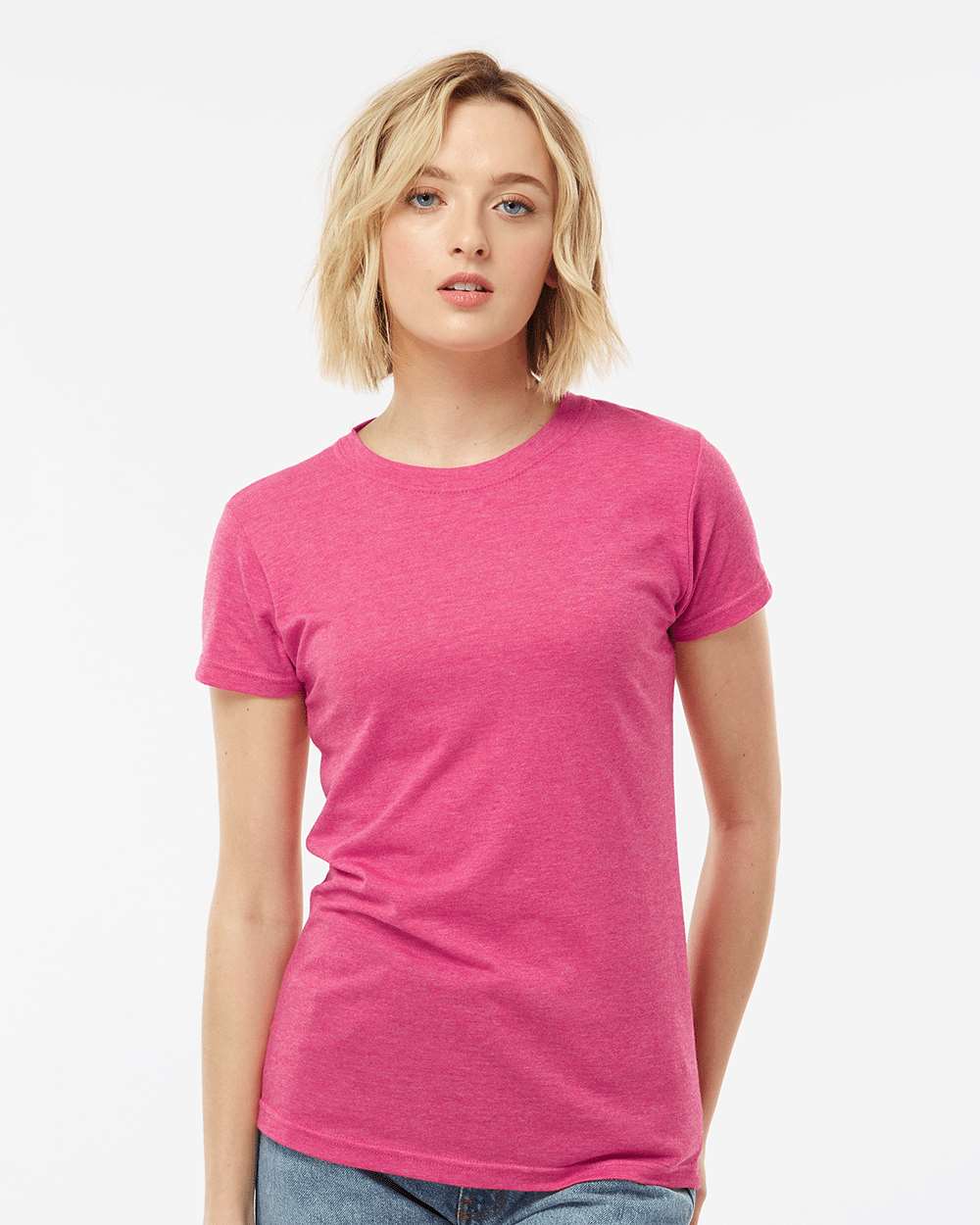 Tultex-240-Women's Poly-Rich T-Shirt - Image 29