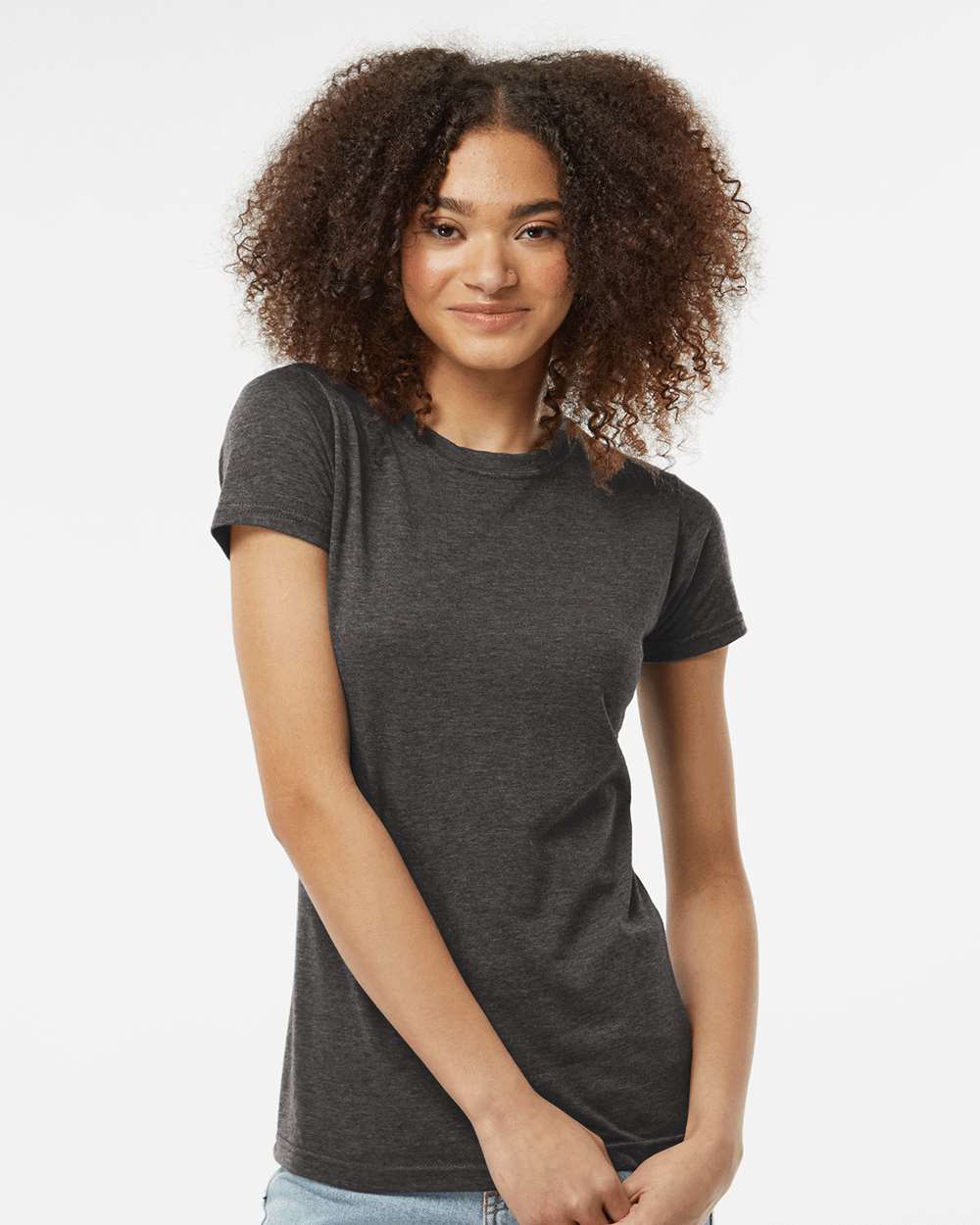 Tultex-240-Women's Poly-Rich T-Shirt - Image 35