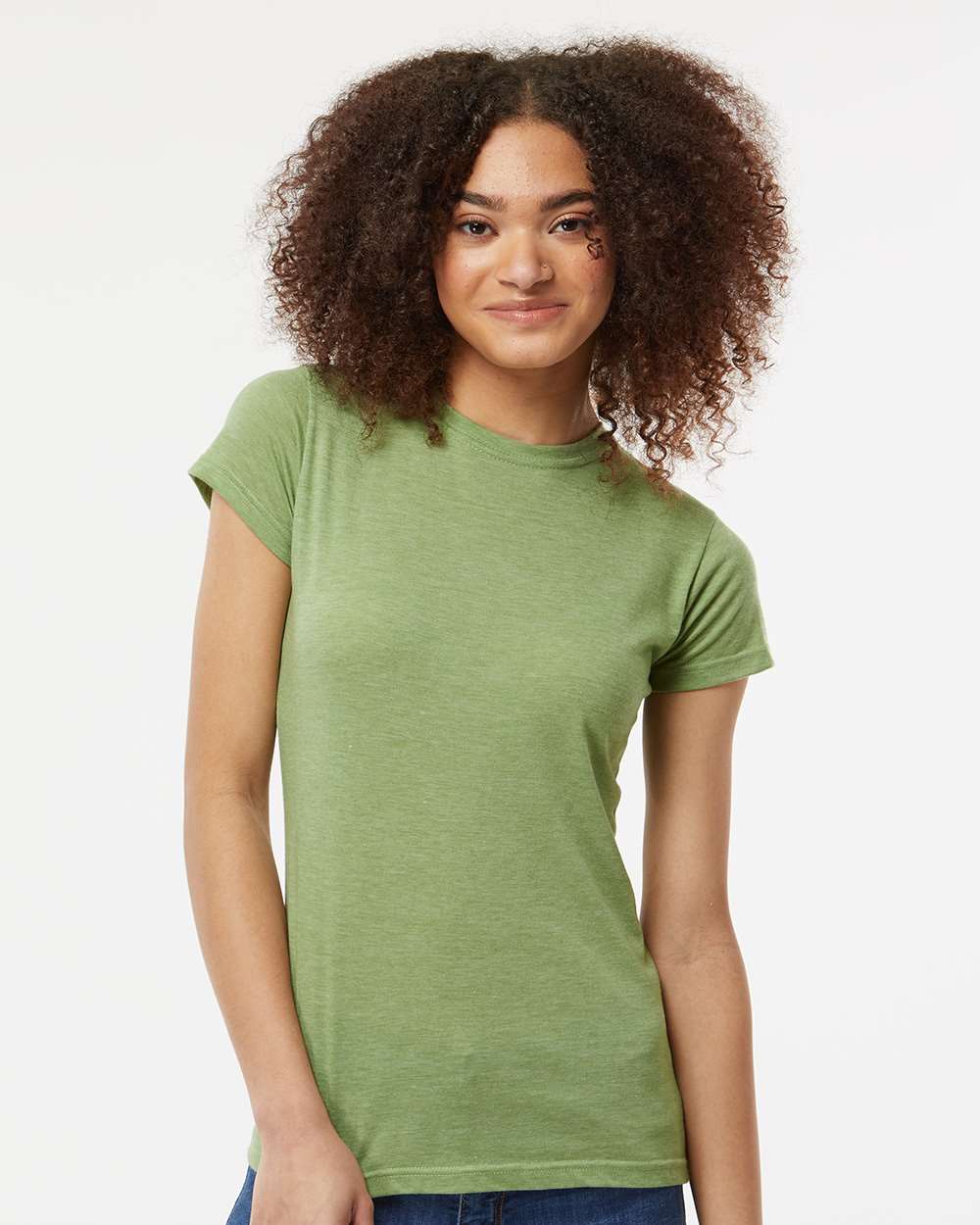 Tultex-240-Women's Poly-Rich T-Shirt - Image 41