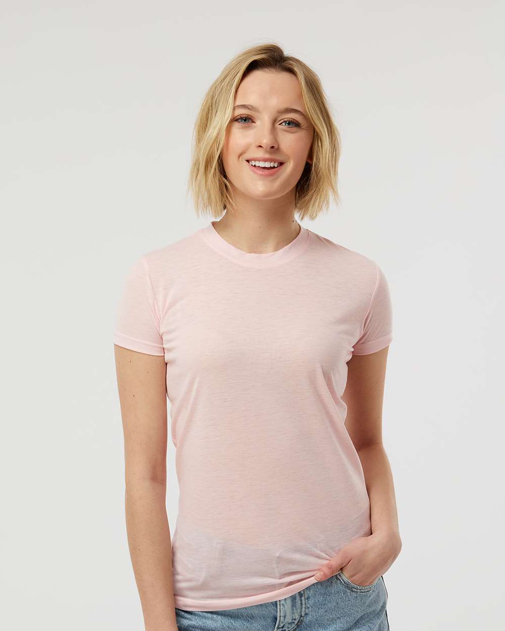 Tultex-240-Women's Poly-Rich T-Shirt - Image 65