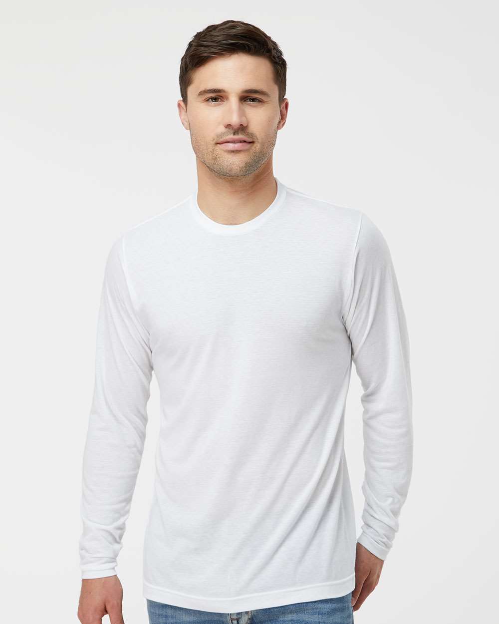 Tultex-242-Poly-Rich Long Sleeve T-Shirt - Image 35