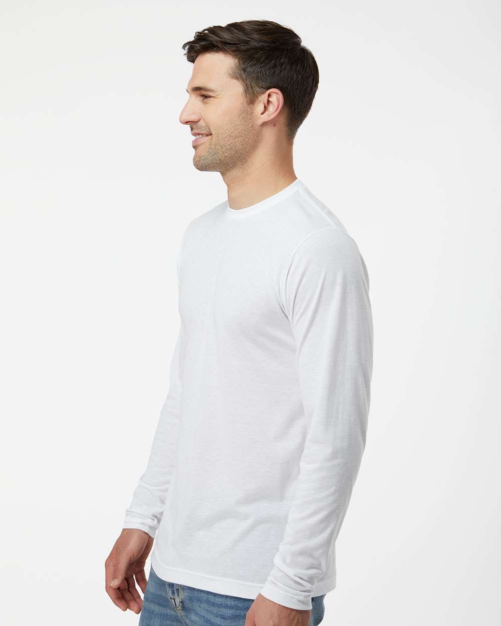 Tultex-242-Poly-Rich Long Sleeve T-Shirt - Image 36