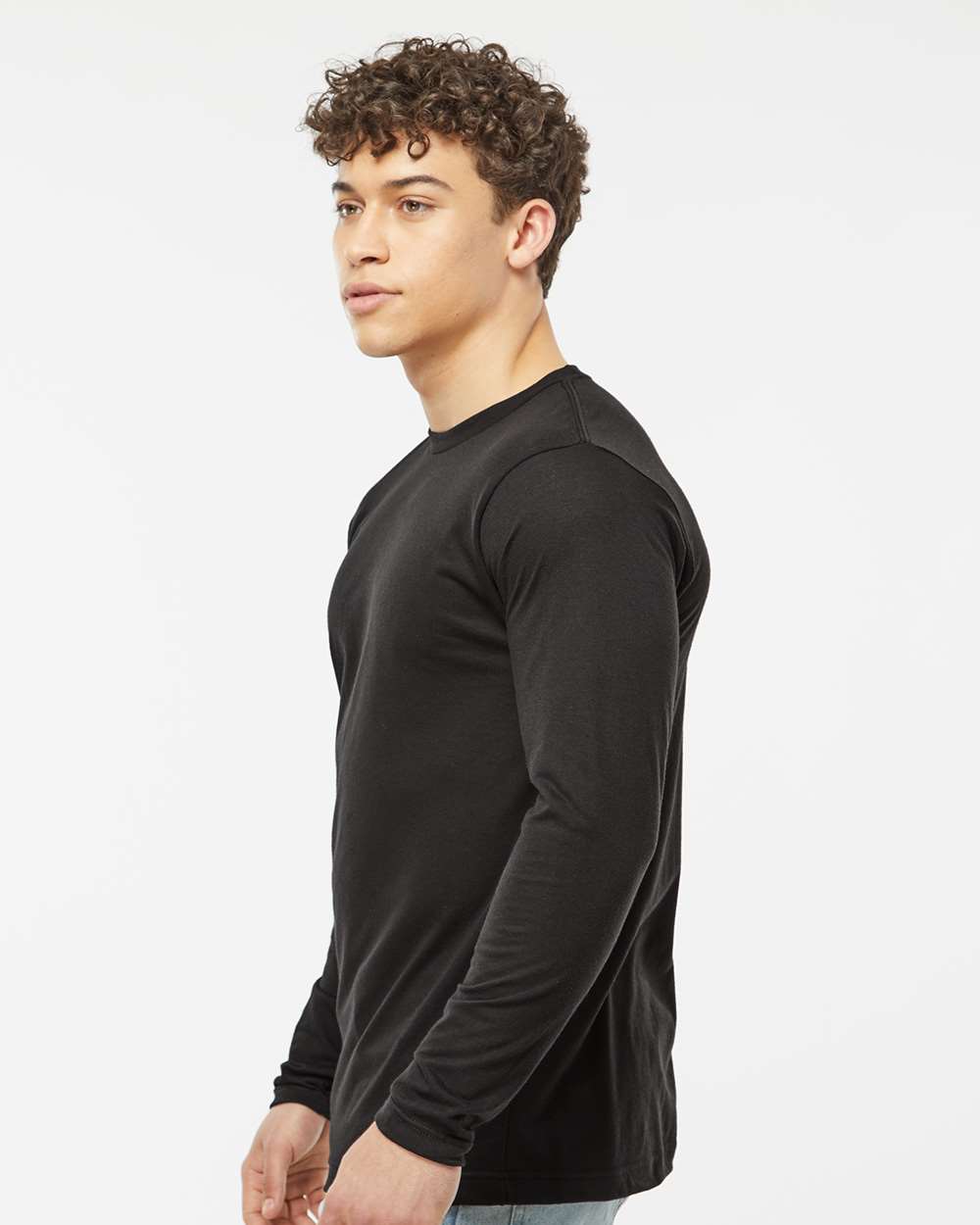 Tultex-242-Poly-Rich Long Sleeve T-Shirt - Image 5
