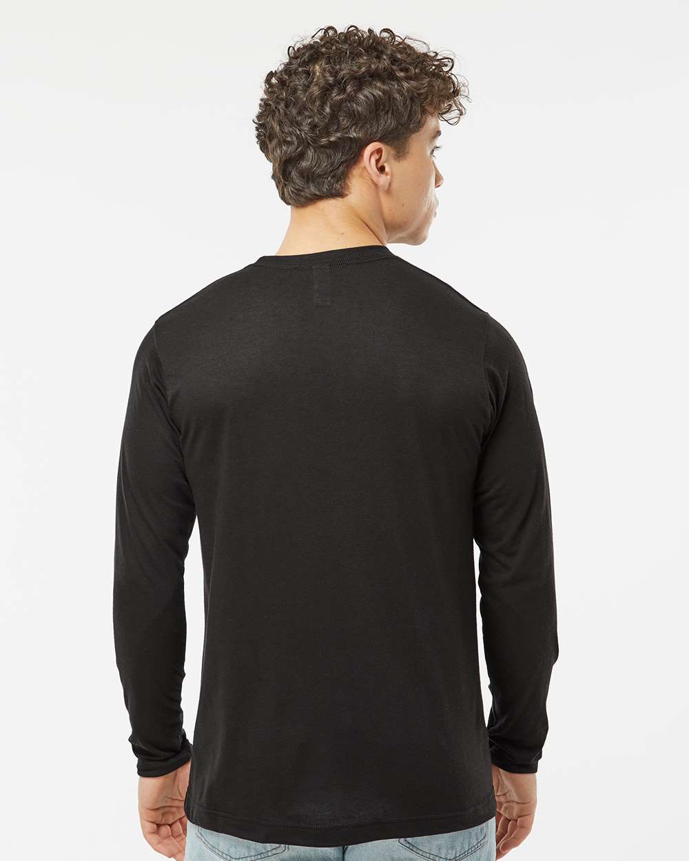 Tultex-242-Poly-Rich Long Sleeve T-Shirt - Image 6