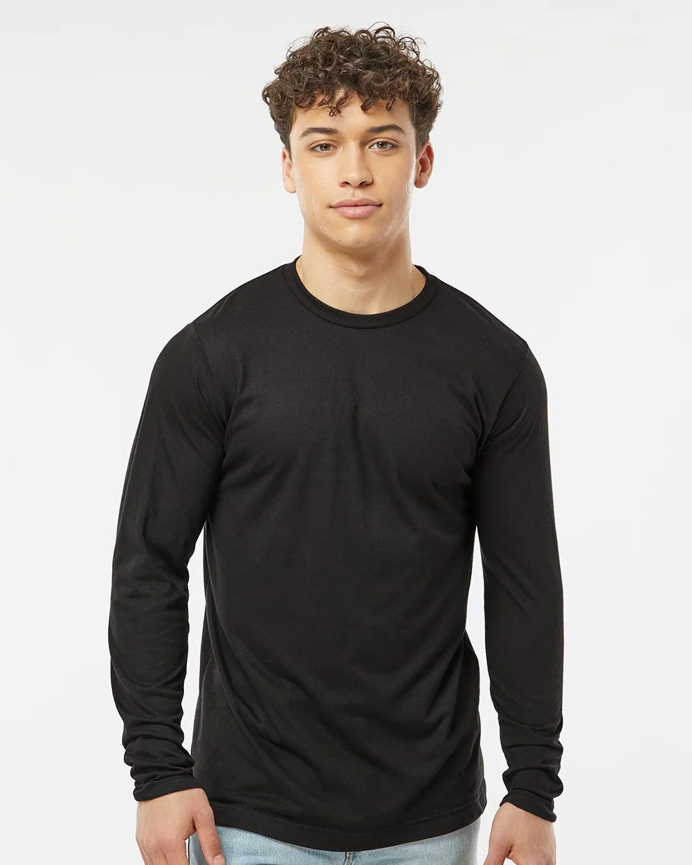Tultex-242-Poly-Rich Long Sleeve T-Shirt - Image 7