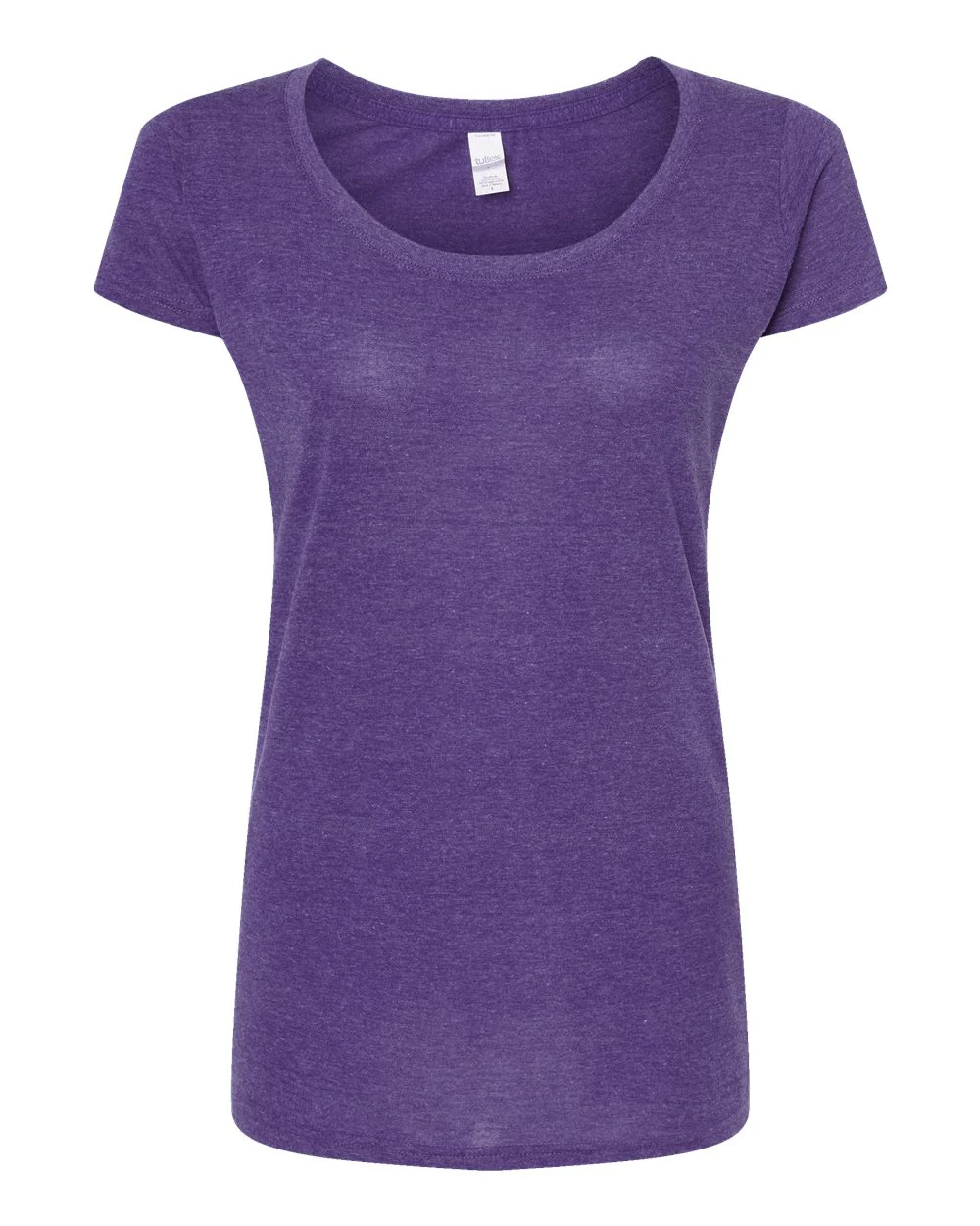 Tultex-243-Women's Poly-Rich Scoop Neck T-Shirt - Image 14