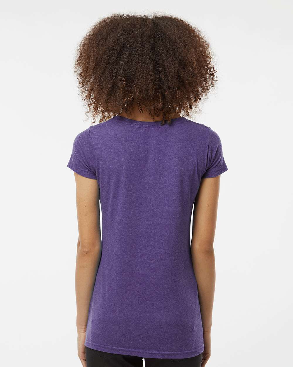 Tultex-243-Women's Poly-Rich Scoop Neck T-Shirt - Image 19