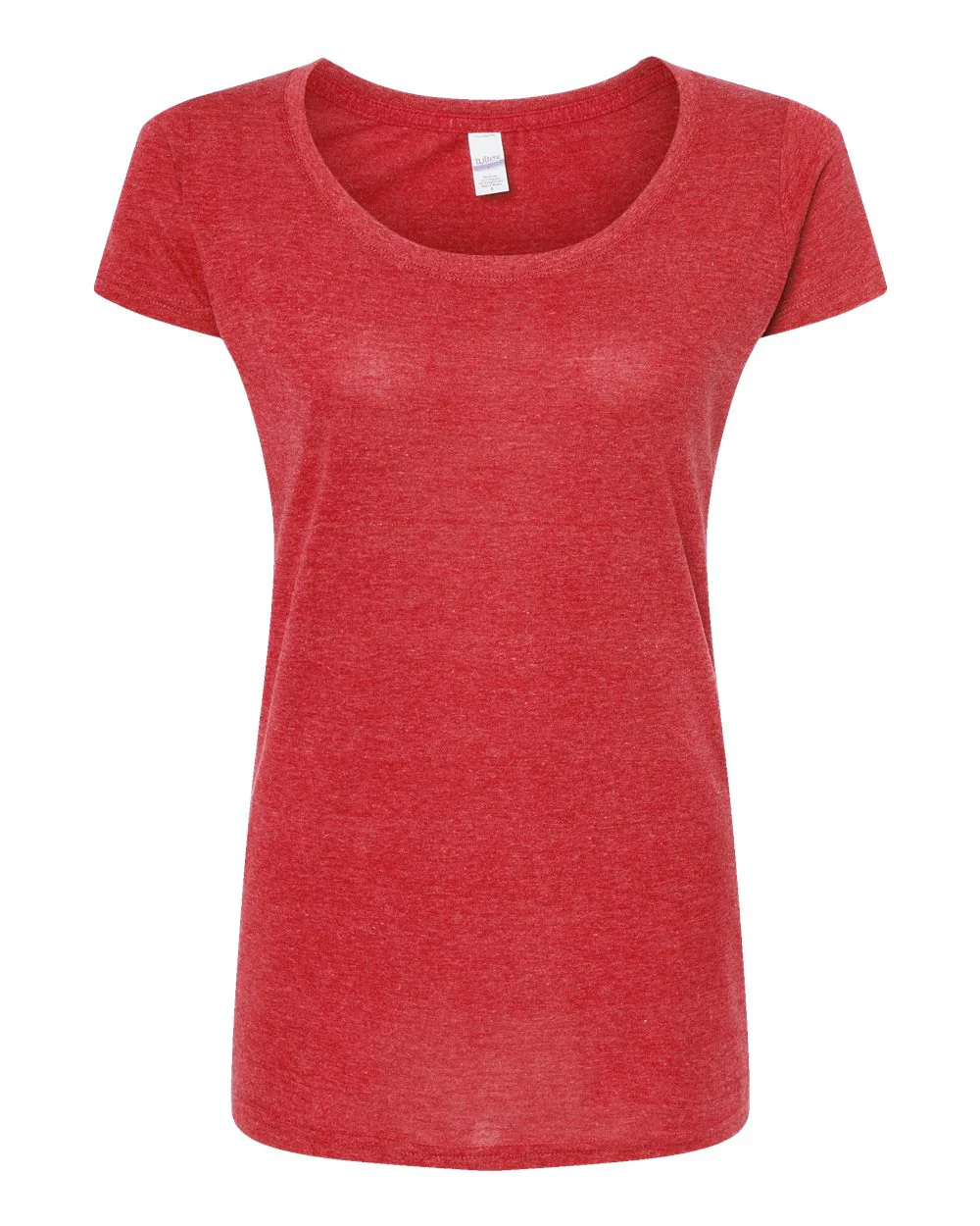 Tultex-243-Women's Poly-Rich Scoop Neck T-Shirt - Image 20