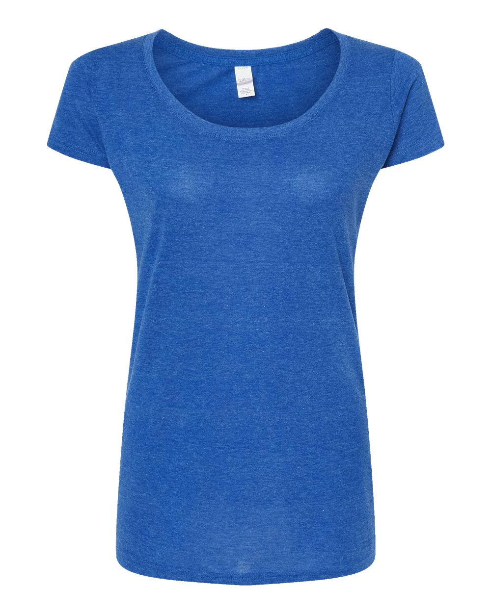 Tultex-243-Women's Poly-Rich Scoop Neck T-Shirt - Image 26