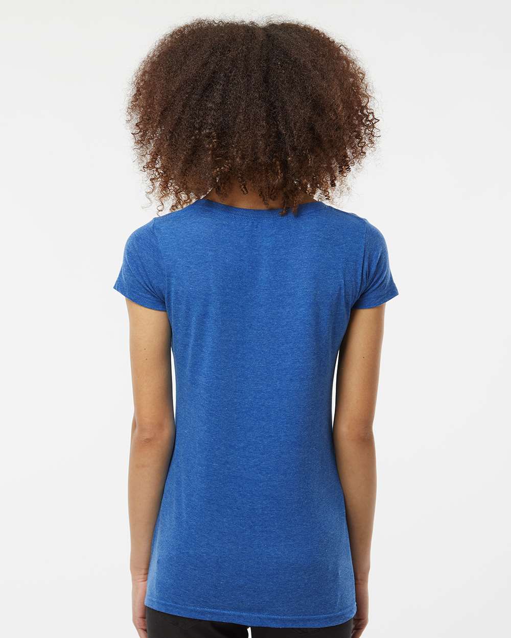 Tultex-243-Women's Poly-Rich Scoop Neck T-Shirt - Image 31