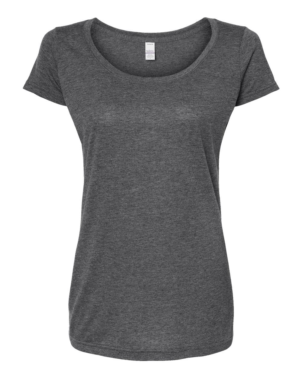 Tultex-243-Women's Poly-Rich Scoop Neck T-Shirt - Image 8