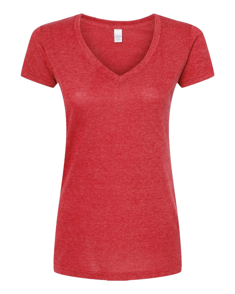 Tultex-244-Women's Poly-Rich V-Neck T-Shirt - Image 20