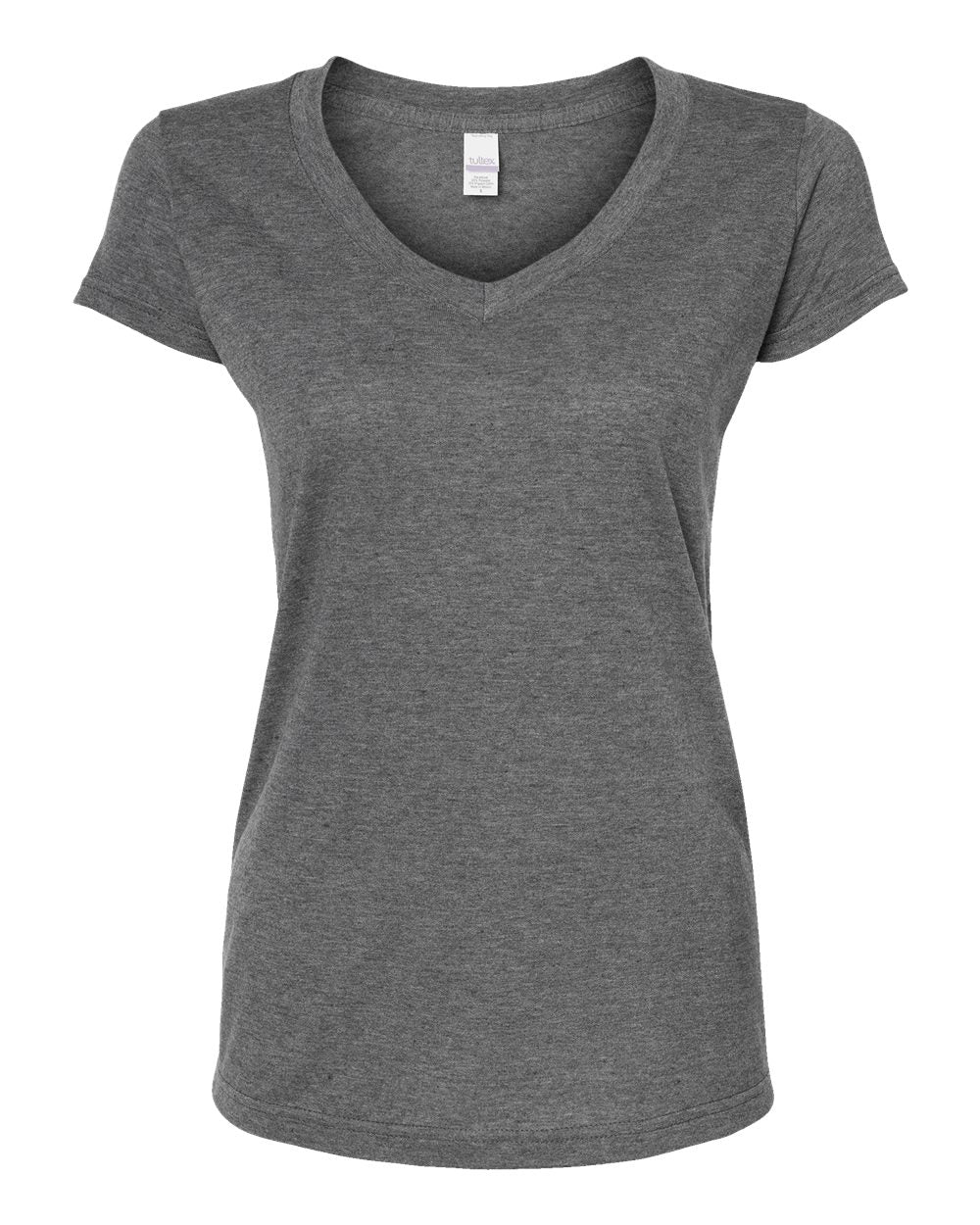 Tultex-244-Women's Poly-Rich V-Neck T-Shirt - Image 8