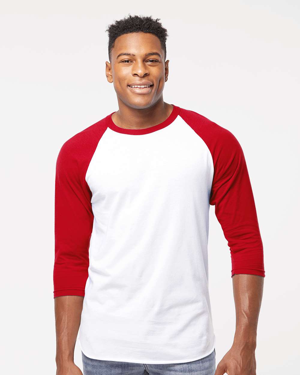 Tultex-245-Fine Jersey Raglan T-Shirt - Image 107