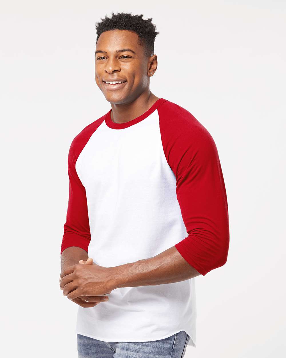 Tultex-245-Fine Jersey Raglan T-Shirt - Image 108