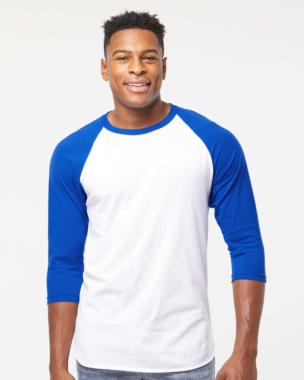Tultex-245-Fine Jersey Raglan T-Shirt - Image 113