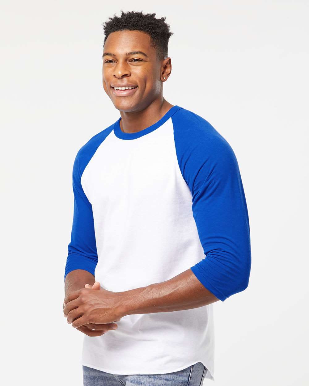 Tultex-245-Fine Jersey Raglan T-Shirt - Image 114