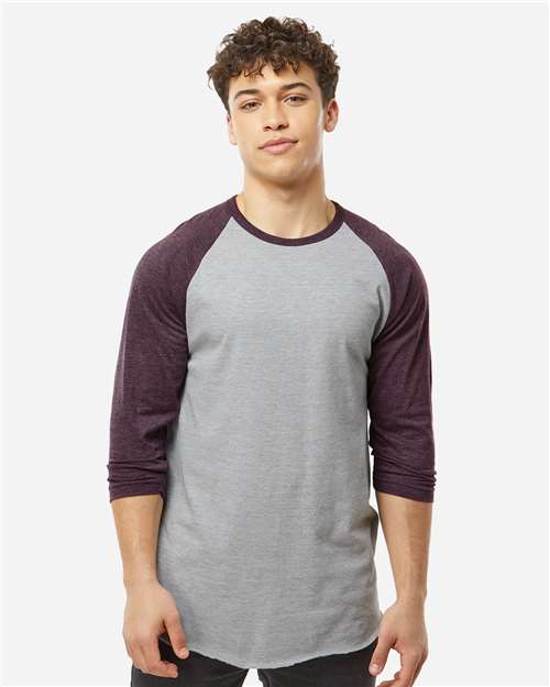 Tultex-245-Fine Jersey Raglan T-Shirt - Image 120