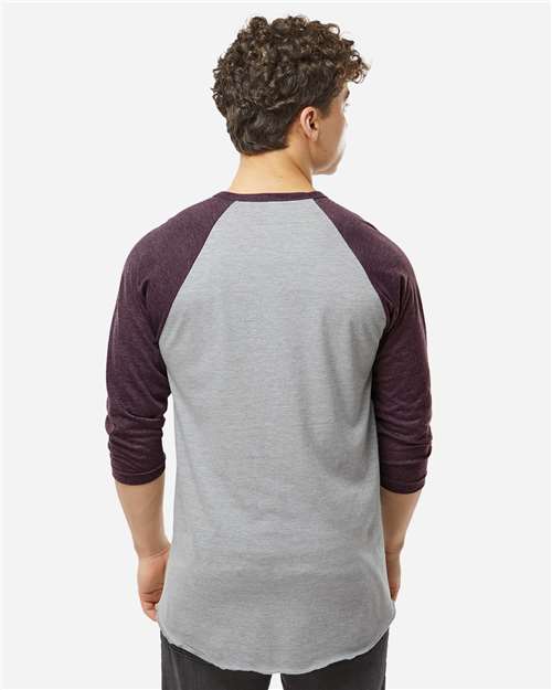 Tultex-245-Fine Jersey Raglan T-Shirt - Image 122