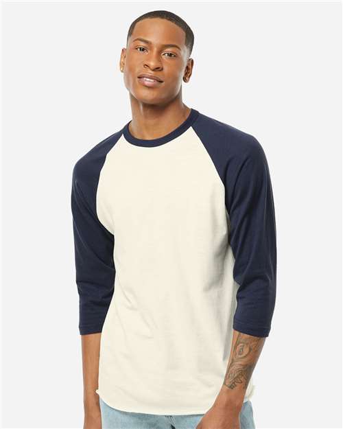 Tultex-245-Fine Jersey Raglan T-Shirt - Image 123